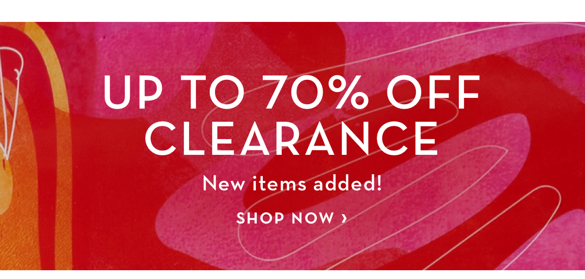 Up To 70 Percent Off Clearance