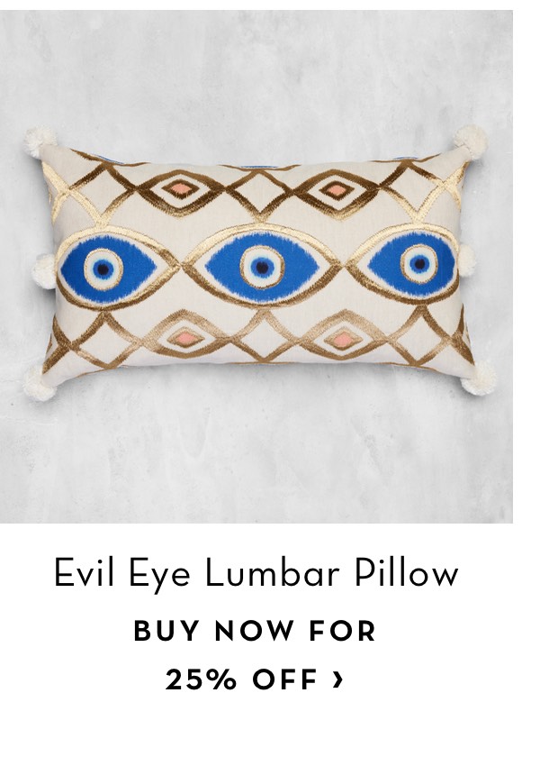 Evil Eye lumbar Pillow