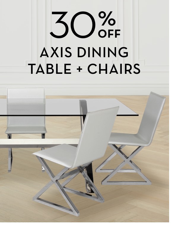 30 Percent Off Axis Dining Table And Chairs