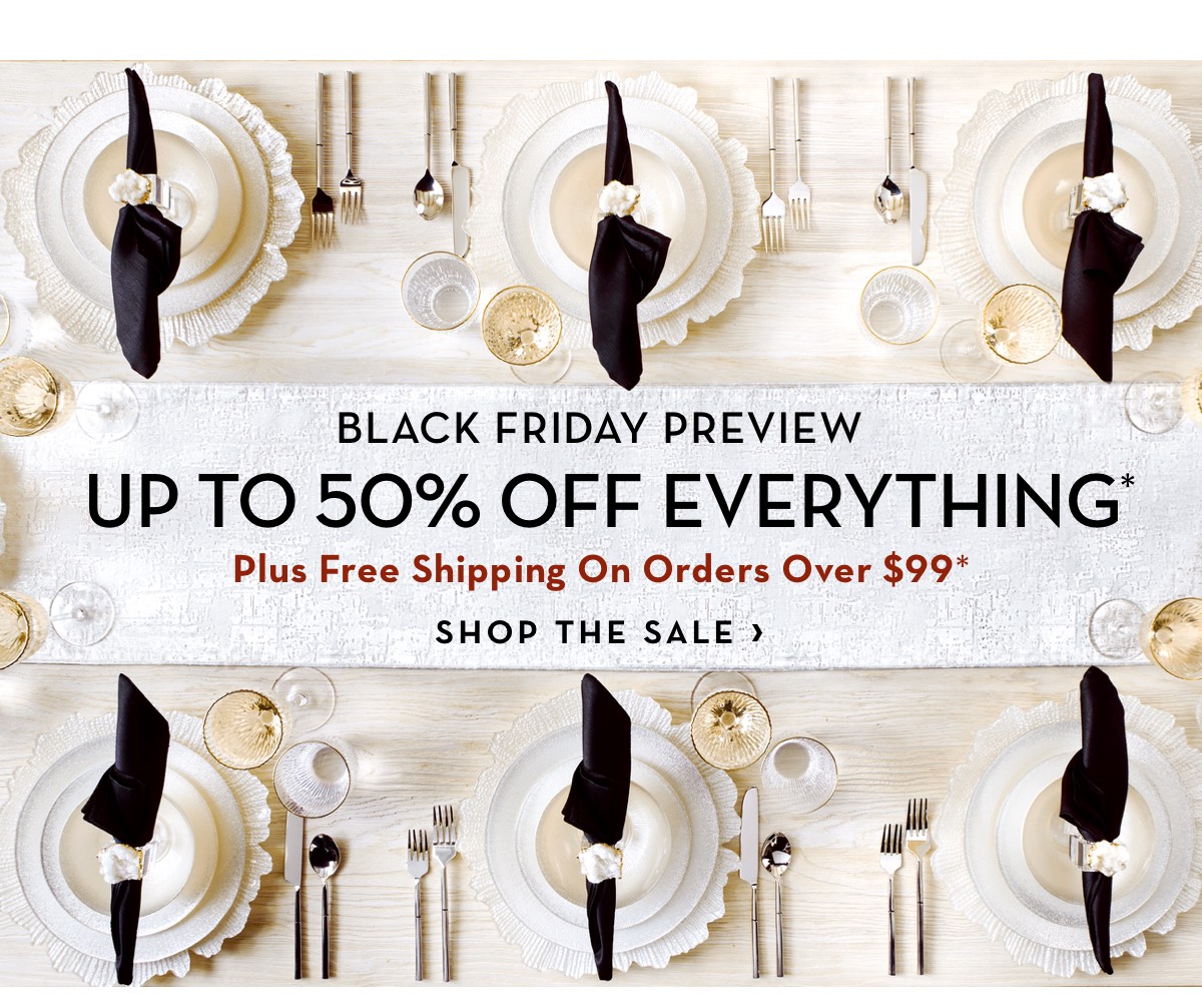 Black Friday Preview 20 To 50 Percent Off Everything